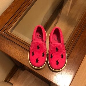 (2) Girls Size (7) Pink sneakers 1 boy size 8 bulk